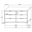 Kendall 5 Pc Bedroom Sets