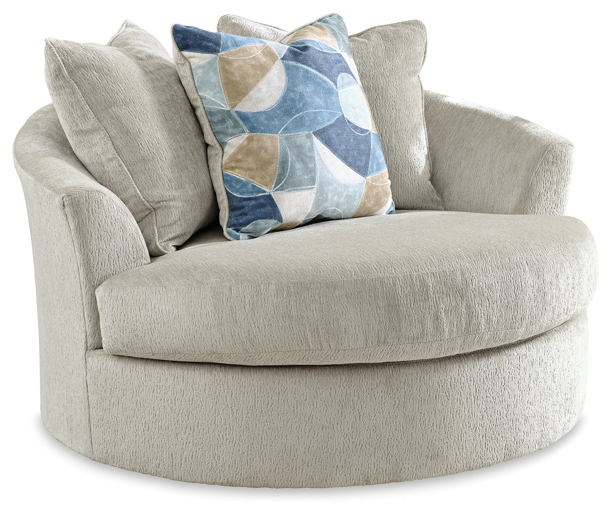 Maxon Place Oversized Swivel Accent Chair by Ashley Furniture