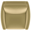 Corliss Accent Chairs Gold
