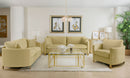 Corliss Accent Chairs Gold