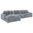Blaine Upholstered Reversible Chaise Sectional Sofa
