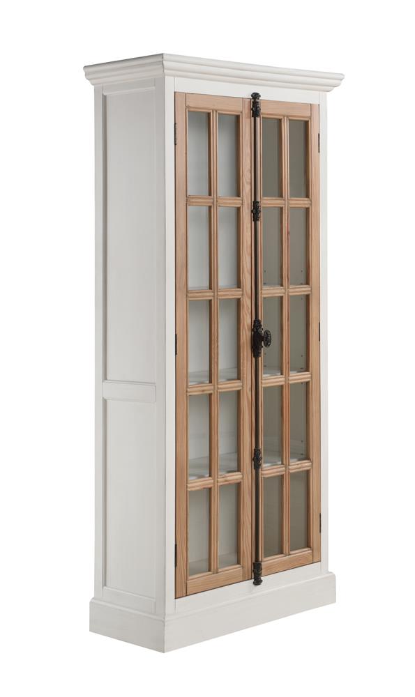 Tammi 2door Tall Antique White and Brown by Coaster Z2 Premium