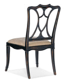 Charleston Upholstered Seat Side Chair-2 per carton/price ea - 6750-75310-97
