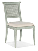 Charleston Upholstered Seat Side Chair-2 per carton/price ea - 6750-75410-40