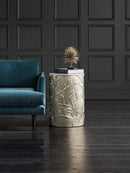 Melange Raisa Round End Table