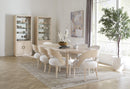Nouveau Chic Rectangle Dining Table w/1-22in Leaf