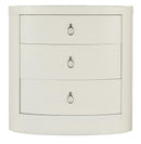 Serenity Wavecrest Oval Nightstand