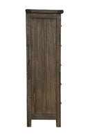 New Classic Furniture Galleon Chest in Weathered Walnut