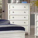 New Classic Tamarack 5-Drawer Chest in White