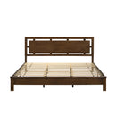 GEMINI 6/6 EK PANEL BED-HB/FB/RAILS-NATURAL