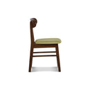 MOROCCO DINING CHAIR W/GREEN SEAT CUSHION