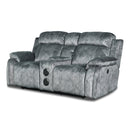 TANGO CONSOLE LOVESEAT W/SPEAKER & PWR FR-SHADOW
