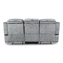 TANGO DUAL RECLINER SOFA W/PWR FR-SHADOW
