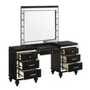 VALENTINO VANITY TABLE-BLACK