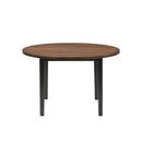 Potomac - 5 Piece Round Dining Set (Table & 4 Chairs) - Brown / Black