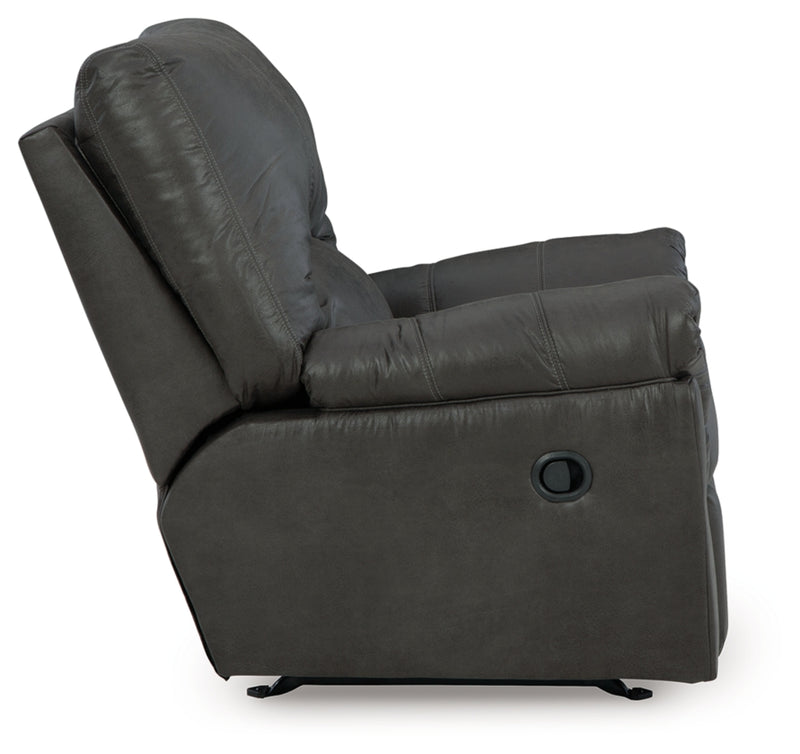 Bladen Recliner and Ottoman
