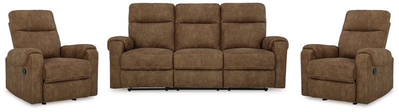 Edenwold Reclining Sofa and 2 Recliners