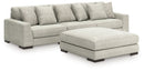 Regent Park 3-Piece Sectional and Ottoman