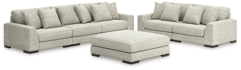 Regent Park 3-Piece Sectional Sofa and 2-Piece Sectional Loveseat