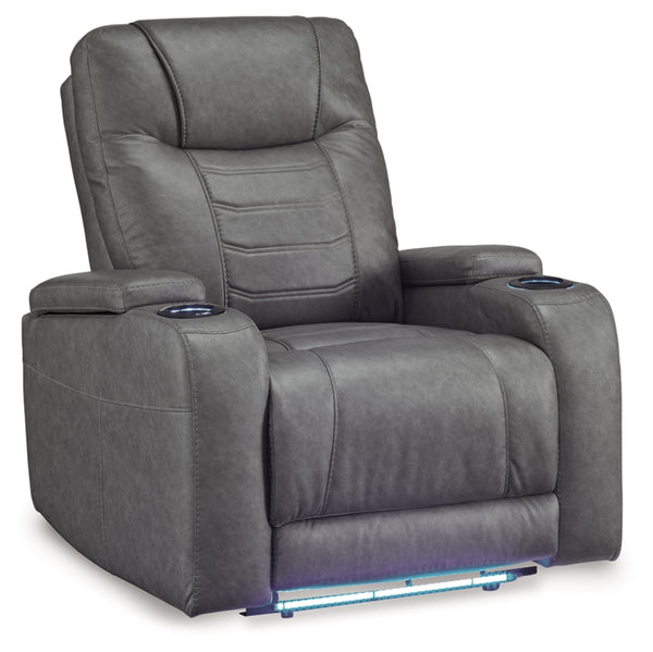 Schooner Rocks Power Recliner (Color: Slate)