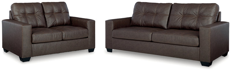 Barlin Mills Sofa and Loveseat