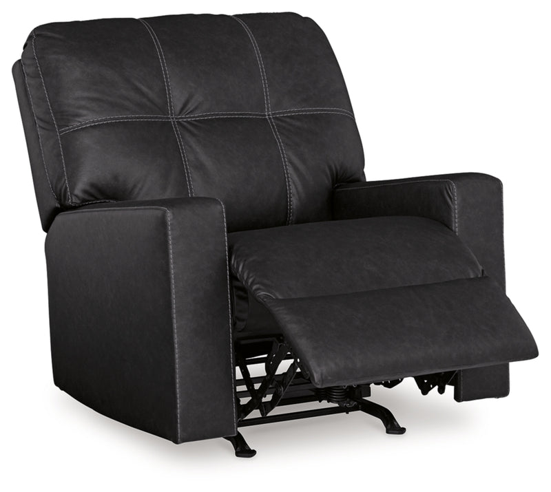 Barlin Mills Recliner and Oversized Accent Ottoman