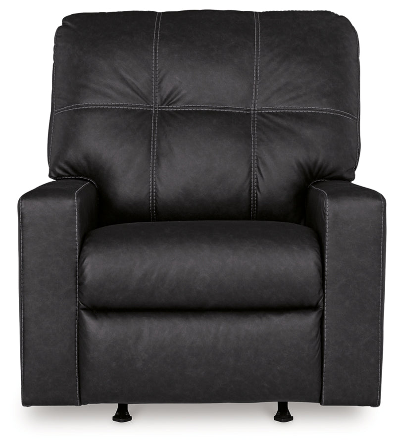 Barlin Mills Recliner and Oversized Accent Ottoman