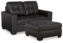 Barlin Mills Loveseat and Oversized Ottoman