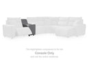 Modmax II Power Reclining Sectional with Chaise and Audio Console
