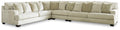 Rawcliffe 4-Piece Sectional (Color: Parchment)