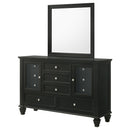 Sandy Beach Dresser With Mirror