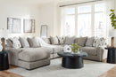 Aslan Court 6-Piece Sectional with Chaise (Sectional Orientation: )
