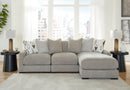 Aslan Court 3-Piece Sofa Sectional with Chaise (Sectional Orientation: )