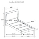 Felicity Bedroom Set White