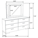 Felicity Dresser With Mirrors