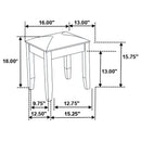 Felicity Vanity Stools