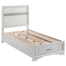 Miranda Twin Storage Bed White