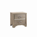 Beaumont 2-drawer Rectangular Nightstand Champagne image