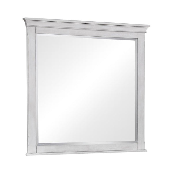 antique white dresser mirror Franco Antique White Mirror, Coaster
