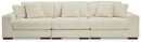 Lindyn 3-Piece Sectional Sofa (Color: Ivory)