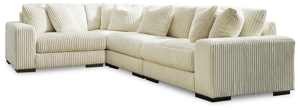 Lindyn 4-Piece Sectional (Color: Ivory)