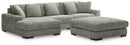 Lindyn 3-Piece Sectional with Ottoman