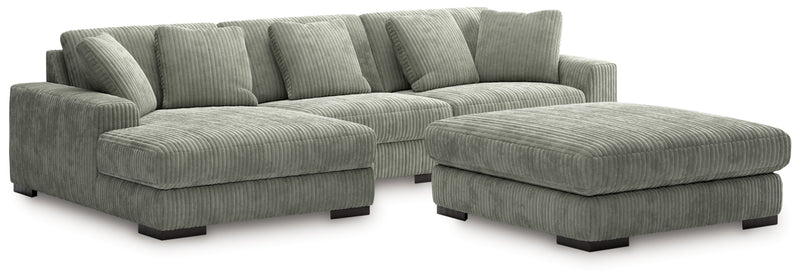 Lindyn 3-Piece Sectional with Ottoman