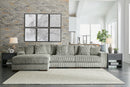 Lindyn 3-Piece Sectional and Oversized Swivel Accent Chair