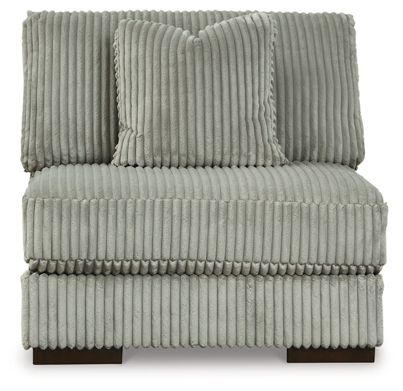 Lindyn 3-Piece Sectional with Double Chaise (Color: Fog)