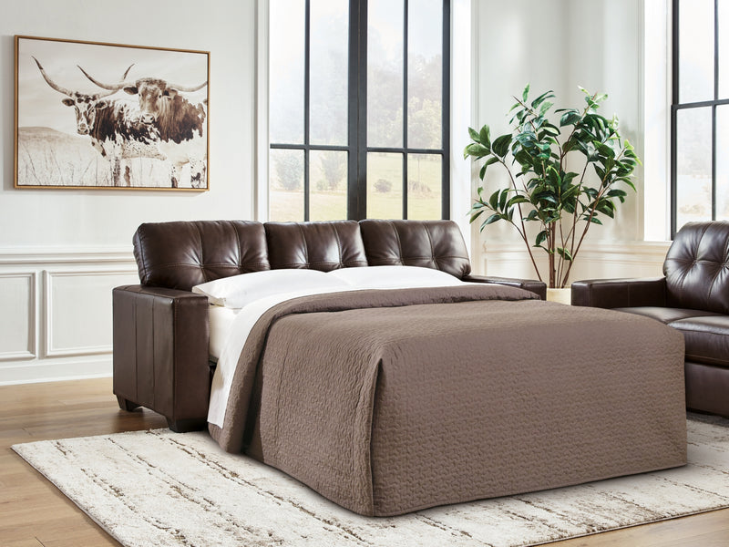 Santorine Queen Sofa Sleeper (Color: Dark Brown)