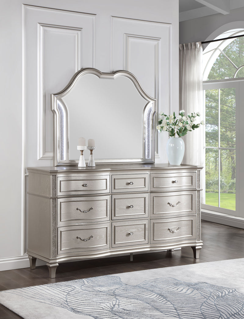ashley furniture silver dresser Ashley Surancha Gray Dresser
