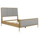 Arini Upholstered Panel Bed