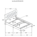 Kendall Panel Bed White