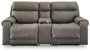 Starbot 3-Piece Power Reclining Sectional Loveseat with Console